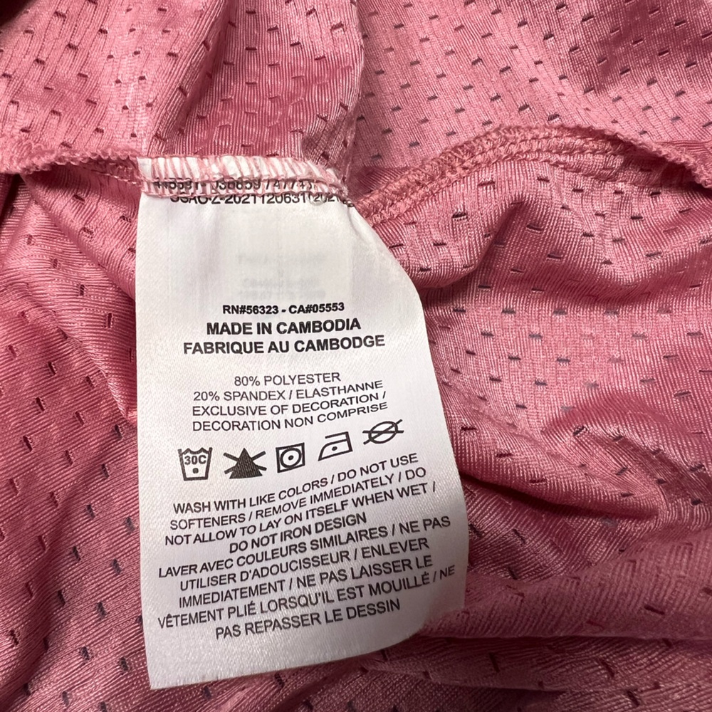 Nike Dri fit tank, misses medium. Mauve pink. Open back detail. Excellent cond - Picture 7 of 8